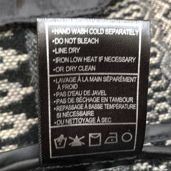 Jack By BB Dakota Women’s Wool Blend Kimmy Dark Grey Sweater Jacket Sz S - Picture 10 of 10